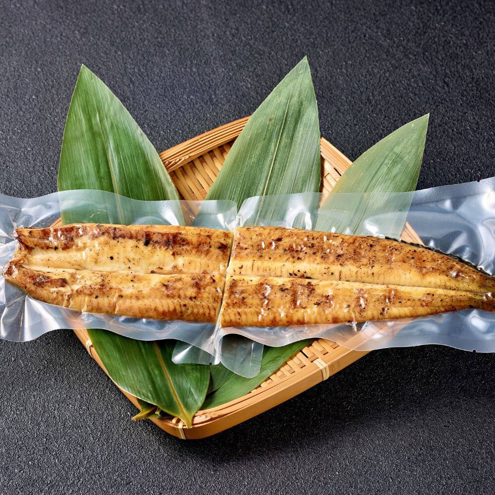 うなぎ白焼きの真空パック