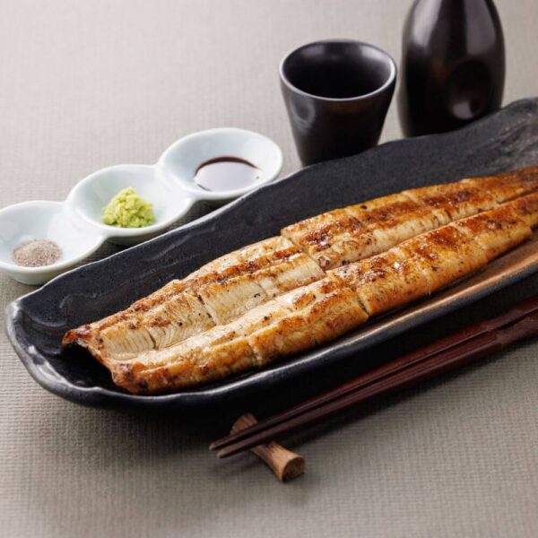 【大サイズ】うなぎ素焼き 約215g （真空パック）藻塩付き