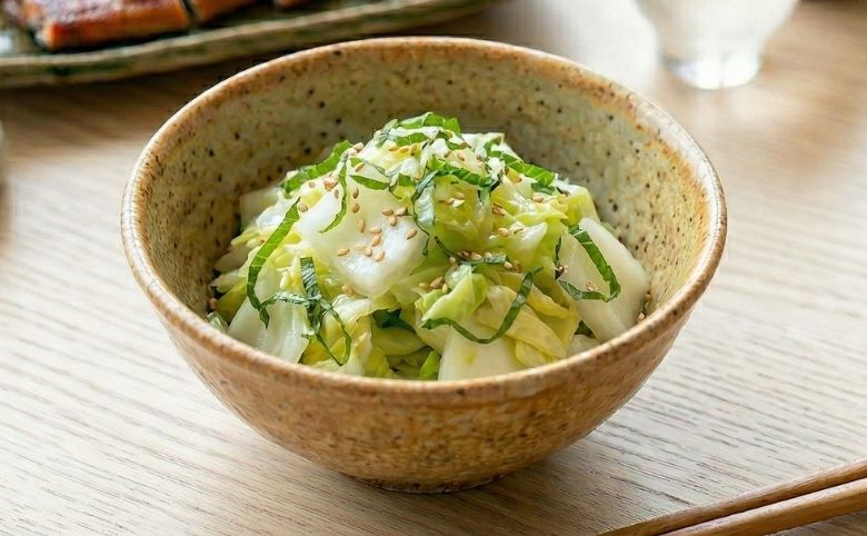 キャベツの浅漬け