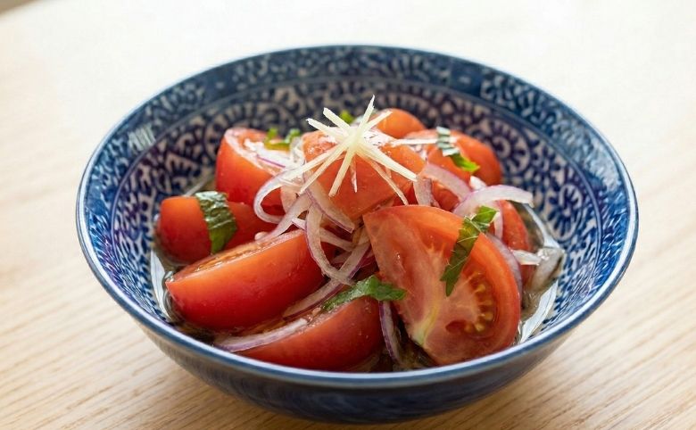 トマトの甘酢和え