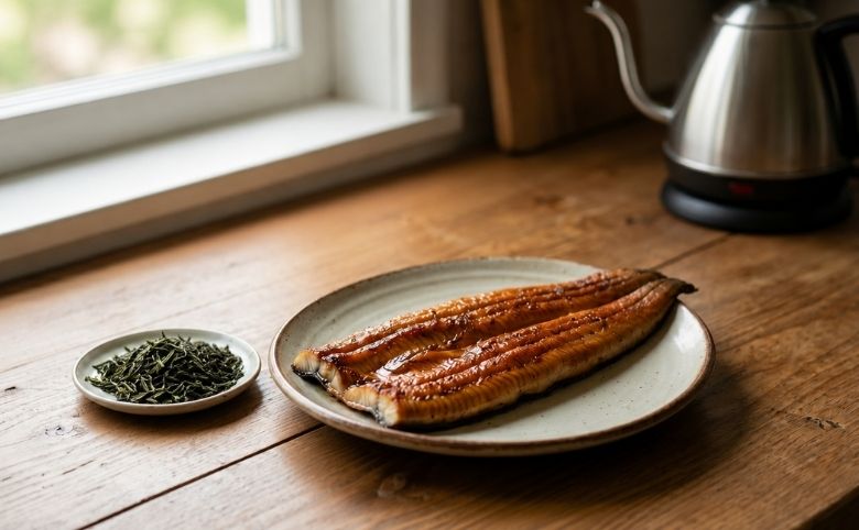 緑茶のタンニンがうなぎのコラーゲンに作用する仕組み