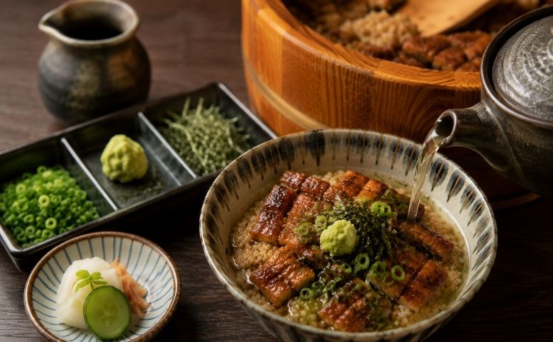 ひつまぶしの魅力を引き立てる薬味と出汁の相性