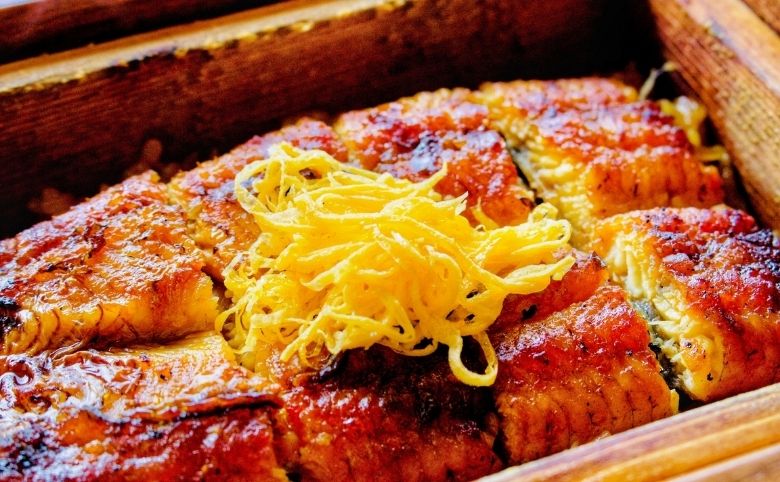食品 鰻せいろ蒸し へぼ蒸し 穴子むし