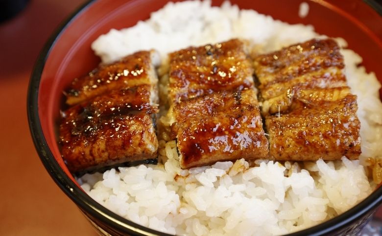 家庭でうな丼